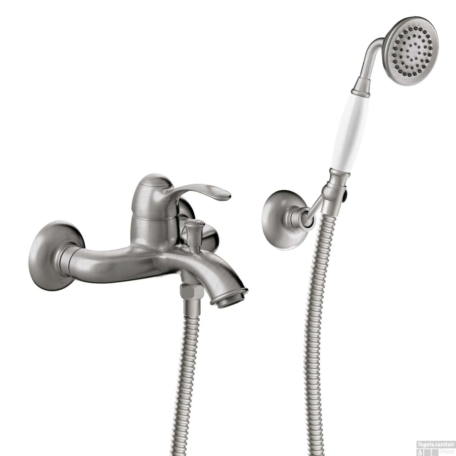 Badmengkraan Tres Clasic 1 Hendel Incl Handdouche En Doucheslang RVS