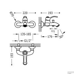 Badmengkraan Tres Clasic 1 Hendel Incl Handdouche En Doucheslang RVS -Hansgrohe Badkamerinterieur Winkel badmengkraan tres clasic 1 hendel incl handdouche en doucheslang rvs tech