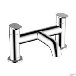 Badrandmengkraan HansGrohe Vernis Blend 2-gats Chroom