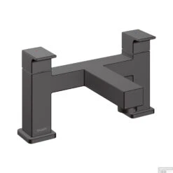 Badrandmengkraan HansGrohe Vernis Shape 2-Gats Mat Zwart