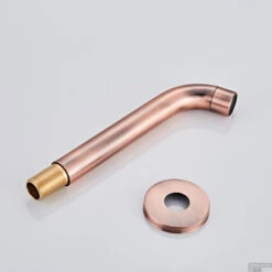 Baduitloop BWS Koper 21 Cm Geborsteld Koper -Hansgrohe Badkamerinterieur Winkel baduitloop bws koper 21 cm geborsteld koper 3