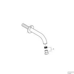 Baduitloop Grohe Atrio Hard Graphite Geborsteld 8 Baduitloop Grohe Atrio Hard Graphite Geborsteld -Hansgrohe Badkamerinterieur Winkel baduitloop grohe atrio hard graphite geborsteld 1