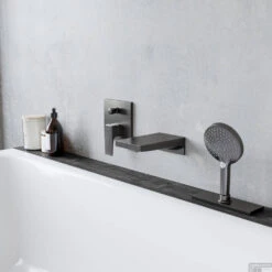 Baduitloop Metropol HansGrohe Watervalstraal 18.5 Cm Chroom -Hansgrohe Badkamerinterieur Winkel baduitloop metropol hansgrohe watervalstraal 18.5 cm 3
