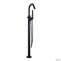 BWS Badkraan Cemal Vrijstaand Mengkraan Compleet Mat Zwart