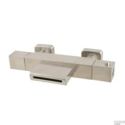BWS Badkraan Rodos Waterval Thermostatisch Vierkant RVS