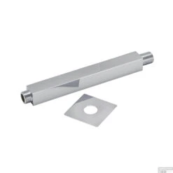 BWS Douchearm Hera Luxe Plafondbevestiging Vierkant 20 Cm RVS