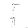 BWS Regendoucheset Thermostatisch Square Met Handdouche Chroom