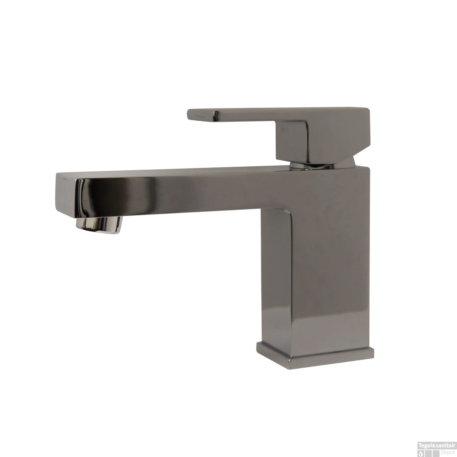 BWS Wastafelmengkraan Square Met Clickwaste Chroom 3 BWS Wastafelmengkraan Square Met Clickwaste Chroom