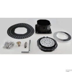 BWS Zijdouche Inbouw Verstelbaar Rond 13.5cm Chroom -Hansgrohe Badkamerinterieur Winkel bws zijdouche inbouw verstelbaar rond 13.5cm chroom detail1