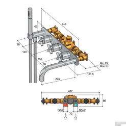 Badthermostaat Hotbath Chap Inbouw 2-stop Met Uitloop Chroom 7 Badthermostaat Hotbath Chap Inbouw 2-stop Met Uitloop Chroom -Hansgrohe Badkamerinterieur Winkel c062cr badthermostaat hotbath chap inbouw 2 stop met uitloop chroom tech