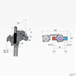 Inbouw Douchemengkraan Hotbath Cobber Incl. Doucheslang En Handdouche Chroom -Hansgrohe Badkamerinterieur Winkel cb027extcr inbouw douchemengkraan hotbath cobber incl. doucheslang en handdouche chroom tech