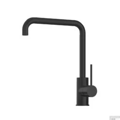 Keukenmengkraan Hotbath Cobber 1-hendel 31.5 Cm Draaibare Uitloop Mat Zwart