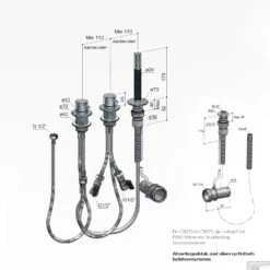 Inbouw Badrandcombinatie Hotbath Cobber Met 2-weg Omstel Gepolijst Messing (incl. Handdouche) 7 Inbouw Badrandcombinatie Hotbath Cobber Met 2-weg Omstel Gepolijst Messing (incl. Handdouche) -Hansgrohe Badkamerinterieur Winkel cb075nb inbouw badrandcombinatie hotbath cobber met 2 weg omstel gepolijst messing incl. handdouche tech