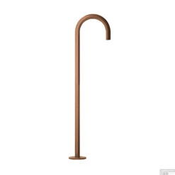 Baduitloop Hotbath Cobber Vrijstaand 106 Cm Geborsteld Koper