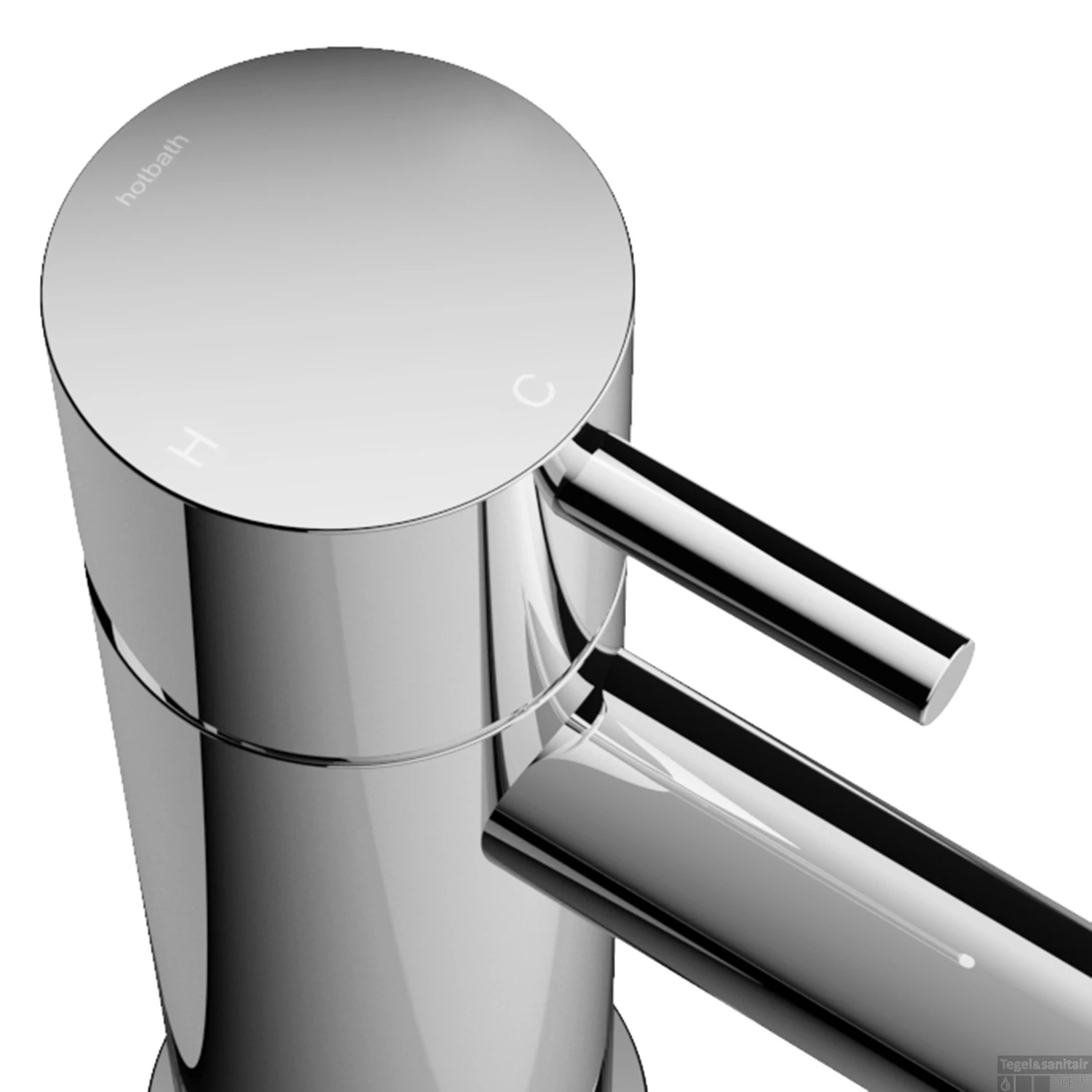 Badthermostaat Hotbath Cobber Inbouw Met Uitloop 2 Stopkranen Chroom (excl. Inbouwdeel) - Afbeelding 2