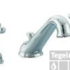 Wastafelmengkraan Cisal Arcana Ceramic 3-gats AC0010202A RVS -Hansgrohe Badkamerinterieur Winkel cisal arcana ceramic 3 gats wastafelmengkraan rvs ac0010202a 1