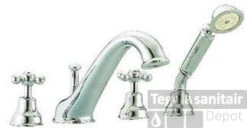 Cisal Arcana Ceramic 4-gats Badmengkraan Badrandmontage Rvs AC0002602A 5 Cisal Arcana Ceramic 4-gats Badmengkraan Badrandmontage Rvs AC0002602A -Hansgrohe Badkamerinterieur Winkel cisal arcana ceramic 4 gats badmengkraan badrandmontage rvs ac0002602a 0