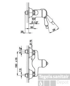 Cisal Arcana Empress Douchemengkraan EM00044124 Goud