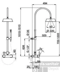 Cisal Cherie Doucheset Met Douchemengkraan CE00405121 Chroom 7 Cisal Cherie Doucheset Met Douchemengkraan CE00405121 Chroom -Hansgrohe Badkamerinterieur Winkel cisal cherie doucheset met douchemengkraan ce00405121 chroom 1