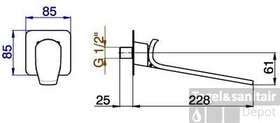 Cisal Kawa Baduitloop KA00024021 Chroom 3 Cisal Kawa Baduitloop KA00024021 Chroom