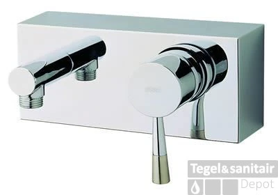 Cisal Pumpy Douchemengkraan PU0004412D Muuropbouw Rvs 4 Cisal Pumpy Douchemengkraan PU0004412D Muuropbouw Rvs - Afbeelding 2