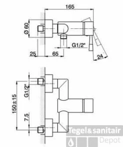 Cisal Pumpy Douchemengkraan Rvs PU0004202D