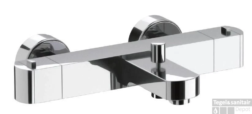 Cisal Roadster Bad Thermostaat Chroom Met Handdouche RRD2701021 4 Cisal Roadster Bad Thermostaat Chroom Met Handdouche RRD2701021 - Afbeelding 2