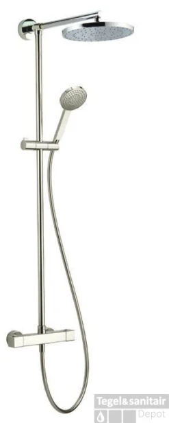 Cisal Roadster Douchekolom Thermostaat Chroom 250mm RRC7802021 9 Cisal Roadster Douchekolom Thermostaat Chroom 250mm RRC7802021 -Hansgrohe Badkamerinterieur Winkel cisal roadster douchekolom thermostaat chroom 250mm rrc7802021 2