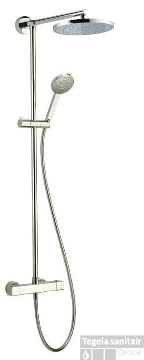 Cisal Roadster Douchekolom Thermostaat Chroom 250mm RRC7802021 6 Cisal Roadster Douchekolom Thermostaat Chroom 250mm RRC7802021 - Afbeelding 4