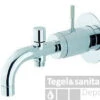 Cisal Step Inbouw Badmengkraan Rvs ST0011302A -Hansgrohe Badkamerinterieur Winkel cisal step inbouw badmengkraan rvs st0011302a 0