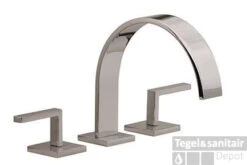Wastafelmengkraan Cisal Wave 3-gats WA0010602A RVS Look