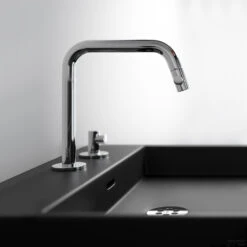 Clou Kaldur Wastafel Mengkraan 2-gats Links Chroom -Hansgrohe Badkamerinterieur Winkel cl 06.15.003.29.l concept 003 bigger