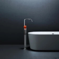 Clou Kaldur Vrijstaande Badmengkraan Chroom (Exclusief Handdouche) -Hansgrohe Badkamerinterieur Winkel cl 06.25.005.29 b