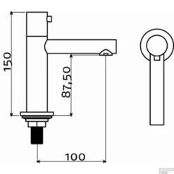 Clou Freddo 3 Fonteinkraan 10 X 15 Cm Chroom -Hansgrohe Badkamerinterieur Winkel clou freddo 3 fonteinkraan 10 x 15 cm chroom tech