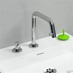 Clou Kaldur Wastafel Mengkraan 2-gats Links Chroom