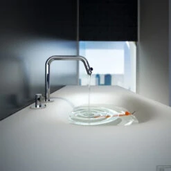 Clou Kaldur Wastafel Mengkraan 2-gats Links Chroom -Hansgrohe Badkamerinterieur Winkel clou kaldur wastafel mengkraan 2 gats links chroom sfeer2