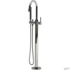 Clou Xo Vrijstaande Badmengkraan Type 1 Met Handdouche Chroom -Hansgrohe Badkamerinterieur Winkel clou xo vrijstaande badmengkraan type 1 met handdouche chroom shop
