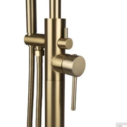 Vrijstaande Badkraan Boss & Wessing Colorato 1 Hendel 111 Cm Geborsteld Goud -Hansgrohe Badkamerinterieur Winkel cre0481 sfeer