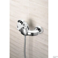 Douchekraan Opbouw Sapho Dreamart Mengkraan 1-hendel Chroom -Hansgrohe Badkamerinterieur Winkel da011 douchekraan opbouw sapho dreamart mengkraan 1 hendel chroom 3