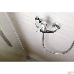 Douchekraan Opbouw Sapho Dreamart Mengkraan 1-hendel Chroom -Hansgrohe Badkamerinterieur Winkel da011 douchekraan opbouw sapho dreamart mengkraan 1 hendel chroom 4