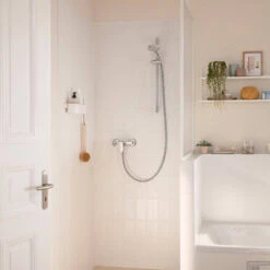 Douchemengkraan HansGrohe Rebris S Eengreeps Chroom -Hansgrohe Badkamerinterieur Winkel douchemengkraan hansgrohe rebris s eengreeps chroom 2