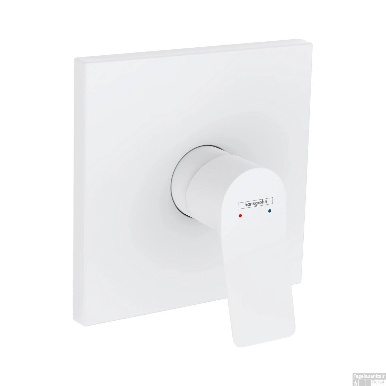 Douchemengkraan Inbouw HansGrohe Vivenis Eengreeps Mat Wit 3 Douchemengkraan Inbouw HansGrohe Vivenis Eengreeps Mat Wit