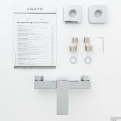 Douchemengkraan Schutte Tokyo II Chroom -Hansgrohe Badkamerinterieur Winkel douchemengkraan schutte tokyo ii chroom sfeer6