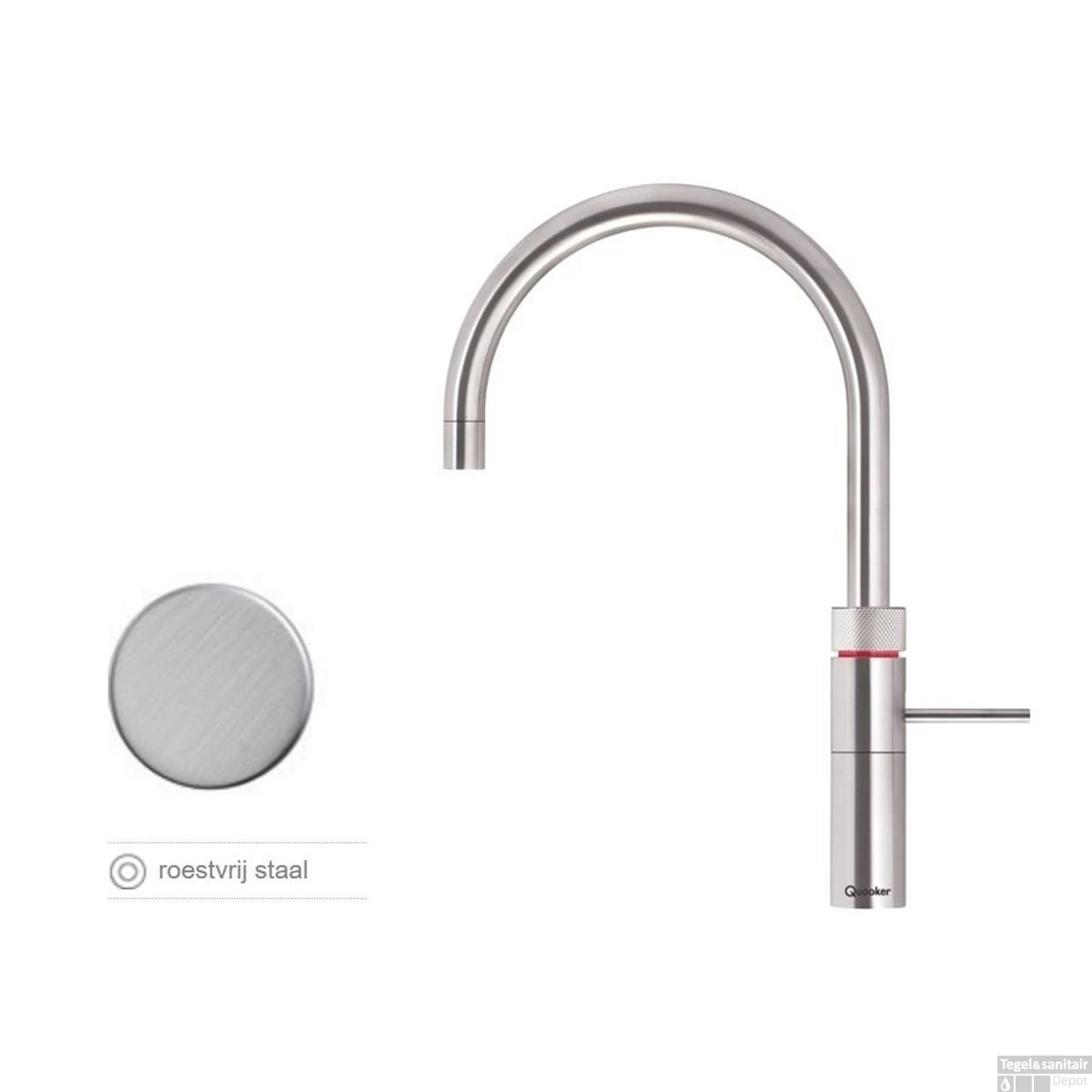 Quooker Fusion Round RVS Met PRO3 VAQ-E Boiler 4 Quooker Fusion Round RVS Met PRO3 VAQ-E Boiler - Afbeelding 2