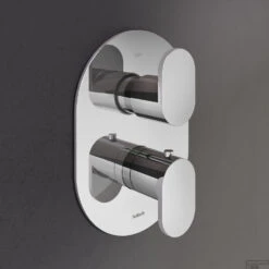 Inbouw Thermostaatkraan Hotbath Friendo 2-weg Chroom