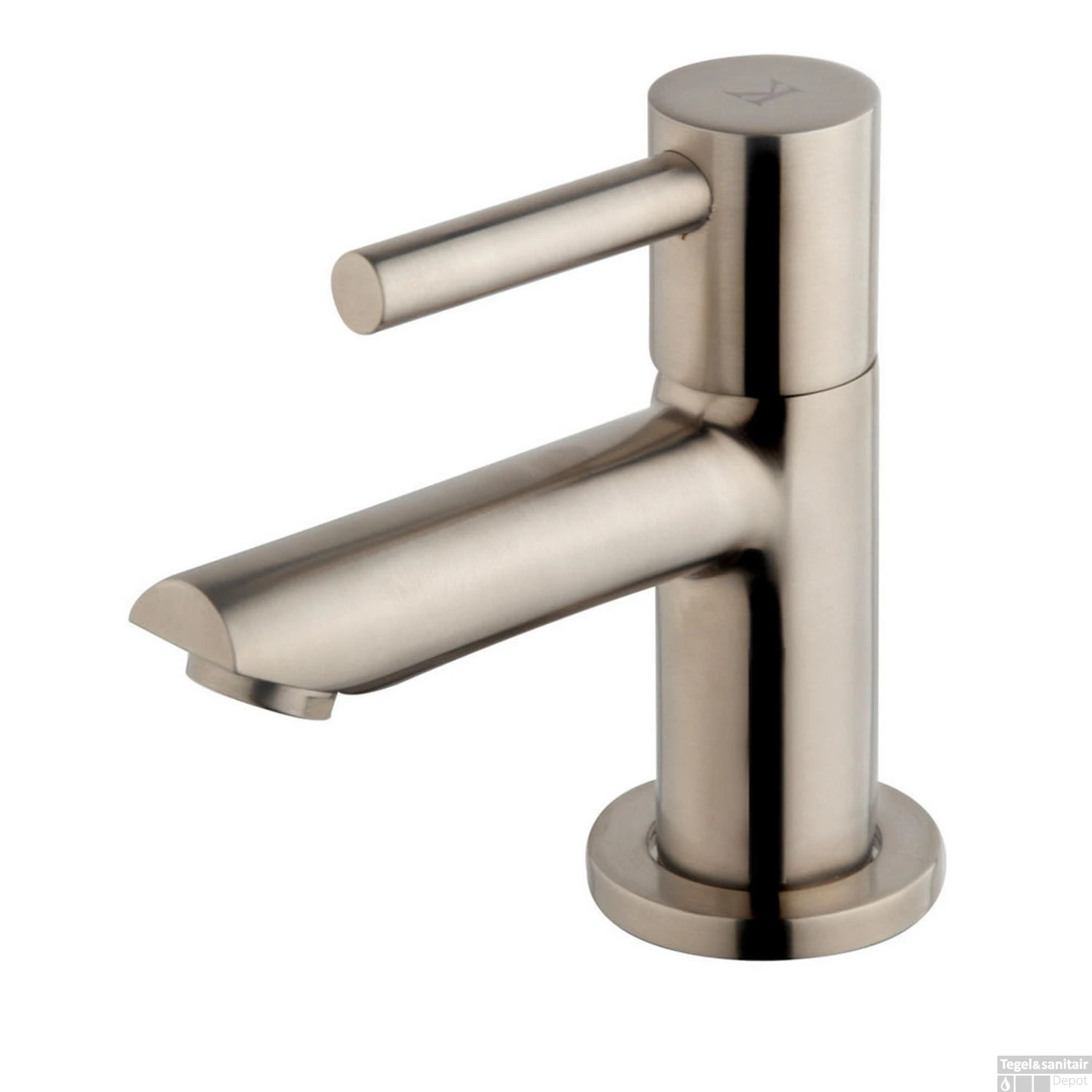 Fonteinkraan Amador Ker. 1/2 Geborsteld Staal (RVS)