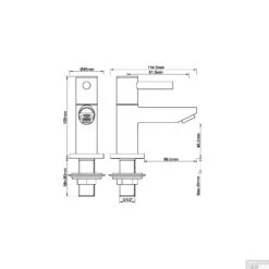 Fonteinkraan Wiesbaden Amador Keramisch 1/2" Geborsteld Koper 5 Fonteinkraan Wiesbaden Amador Keramisch 1/2" Geborsteld Koper -Hansgrohe Badkamerinterieur Winkel fonteinkraan wiesbaden amador keramisch geborsteld koper tech