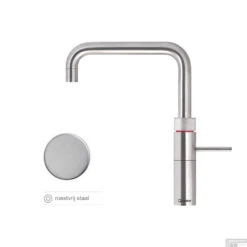 Quooker Fusion Square RVS Met PRO3 VAQ-E Boiler -Hansgrohe Badkamerinterieur Winkel fusion square rvs 1