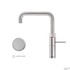 Quooker Cube Fusion Square RVS Met Combi Boiler -Hansgrohe Badkamerinterieur Winkel fusion square rvs 1 2