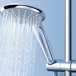 Grohe Euphoria Douchesysteem Met Hoofddouche 21 Cm Chroom -Hansgrohe Badkamerinterieur Winkel grohe euphoria douchesysteem met hoofddouche 21 cm chroom 27964000 showmodel2